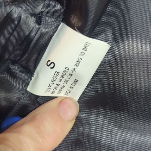 Men's Royal Blue Vest 5 Buttons Polyester/satin with bow tie Size S - Picture 10 of 10